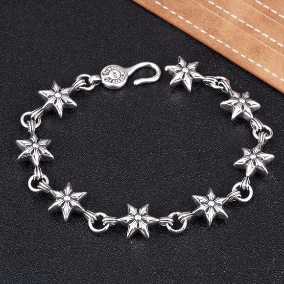 Chrome Hearts Star Silver Bracelet - Picture 1 of 4